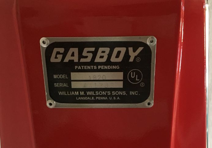 wellsbros/gasboymodel1820IDPlate.JPG